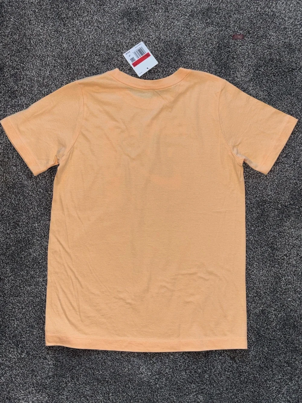 Nike Peach Short Sleeve Tee | White 'Have A Nike Day' Graphic | *NWT | LG |